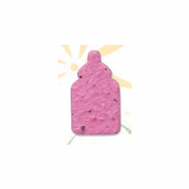 Product: Baby Bottle Plant a Shape Bookmark