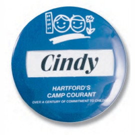 Product: Round Window Button w/ Safety Pin (2 1/4")