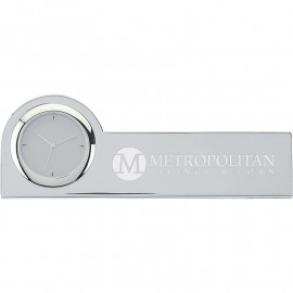 Product: Struttura III Clock & Business Card Holder