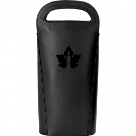 Product: Gioia II Leather Double Wine Carrier