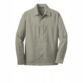 Product: Eddie Bauer® - Long Sleeve Performance Travel Shirt