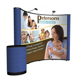Product: 10' Show 'N Rise Curved Floor Kit (Mural with Fabric Ends)