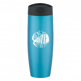 Product: 16 Oz. Metallic Sorbet Stainless Steel Tumbler