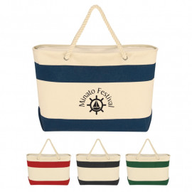 Product: LARGE CRUISING TOTE BAG WITH ROPE HANDLES
