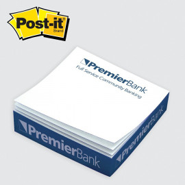 Product: Post-it® Note Quarter Cube (4"x4"x1")