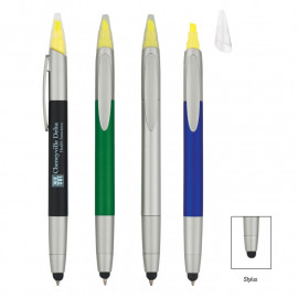 Product: 3-IN-1 PEN WITH HIGHLIGHTER AND STYLUS