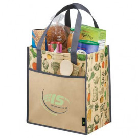 Product: Big Grocery Vintage Matte Laminated Non-Woven Tote