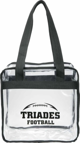 Product: Game Day Clear Zippered Safety Tote