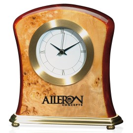 Product: Burlwood Clock