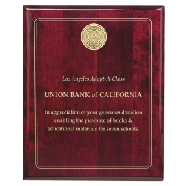 Product: Rosewood Plaque 8x10