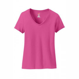 Product: Hanes® Ladies Nano-T® Cotton V-Neck T-Shirt