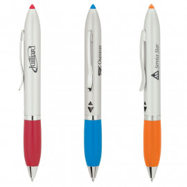 Product: Basilia Ballpoint Pen with Black & Red Ink