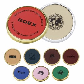 Product: Lasered Leather Coasters