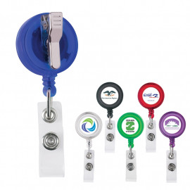 Product: Delfino Badge Holder with Crocodile Clip
