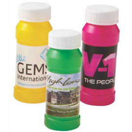 Product: 2Oz. Bubbles with digital label