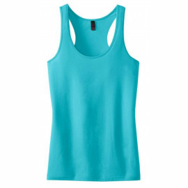 Product: District® - Juniors 60/40 Racerback Tank