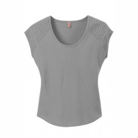 Product: District Made Ladies 60/40 Bling Tee