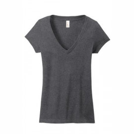 Product: District® Juniors Very Important Tee® Deep V-Neck