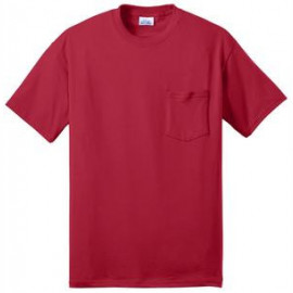 Product: Port & Company ® Tall 50/50 Cotton/Poly T-Shirt with Pocket