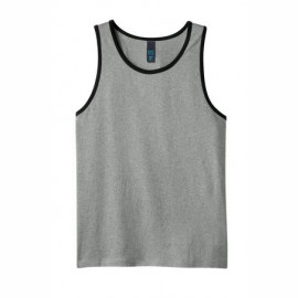 Product: District ® - Young Mens Cotton Ringer Tank
