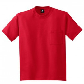 Product: Hanes ® Beefy-T ® - 100% Cotton T-Shirt with Pocket