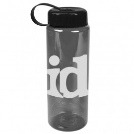Product: 32 Oz. Transparent Travel Bottle W/ Tethered Lid