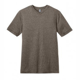Product: District ® - Young Mens Tri-Blend V-Neck Tee