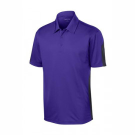 Product: Sport-Tek ® PosiCharge Active Textured Colorblock Polo
