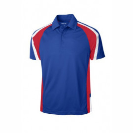 Product: Sport-Tek ® Tricolor Micropique Sport-Wick ® Polo