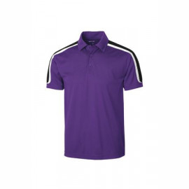 Product: Sport-Tek ® Tricolor Shoulder Micropique Sport-Wick ® Polo