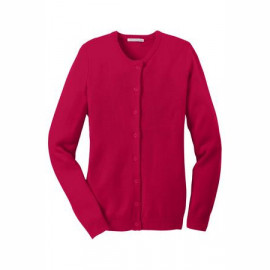 Product: Port Authority® Ladies Value Jewel-Neck Cardigan