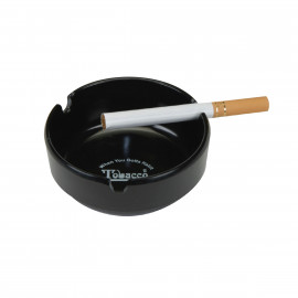 Product: Durable Plastic Heatproof Ashtray w/3 Grooves