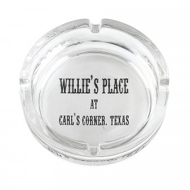 Product: 3 Snuffer Glass Ashtray (4 1/4" Diameter)
