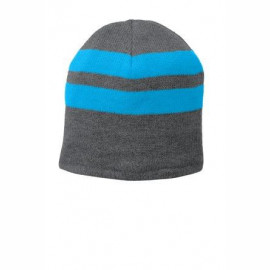 Product: Port & Company ® Fleece-Lined Striped Beanie Cap