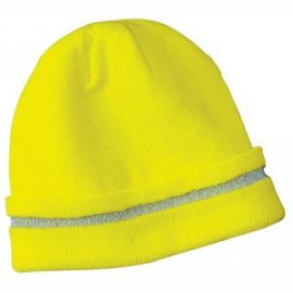 Product: CornerStone® - Enhanced Visibility Beanie with Reflective Stripe