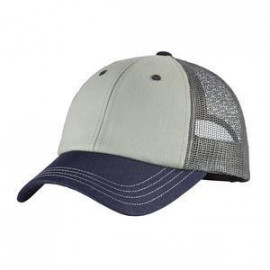 Product: District® - Tri-Tone Mesh Back Cap
