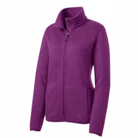 Product: Port Authority® Ladies Sweater Fleece Jacket