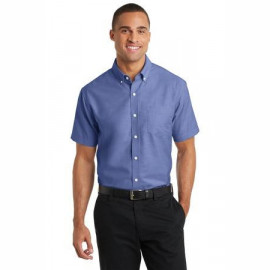 Product: Port Authority ® Short Sleeve SuperPro Oxford Shirt