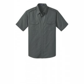 Product: Port Authority® Stain-Resistant Short Sleeve Twill Shirt
