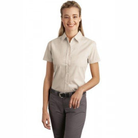 Product: Port Authority® Ladies Short Sleeve Easy Care, Soil Resistant Shirt