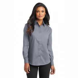 Product: Port Authority® Ladies Long Sleeve Value Poplin Shirt