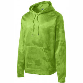 Product: Sport-Tek® Youth Sport-Wick® CamoHex Fleece Hooded Pullover