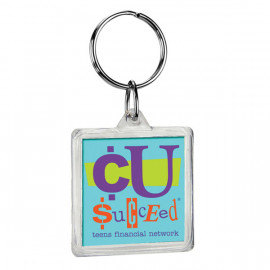 Product: Square Crystal Keytags