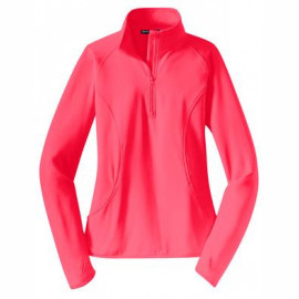 Product: Sport-Tek® Ladies Sport-Wick® Stretch 1/2-Zip Pullover