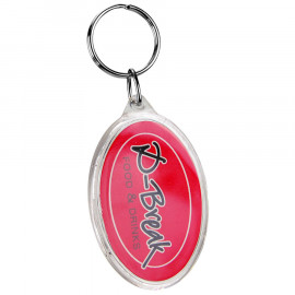 Product: Oval Crystal Keytags