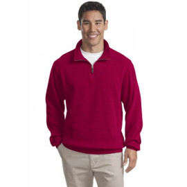 Product: Port Authority® Flatback Rib 1/4-Zip Pullover