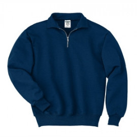 Product: JERZEES® SUPER SWEATS® - 1/4-Zip Sweatshirt with Cadet Collar