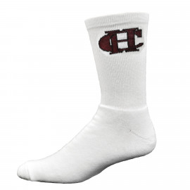 Product: Super Soft Cotton Crew Sock w/ Knit-In Logo