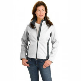 Product: Port Authority® Ladies Two-Tone Soft Shell Jacket