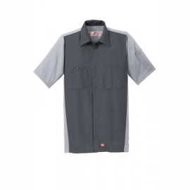 Product: Red Kap® Short Sleeve Ripstop Crew Shirt